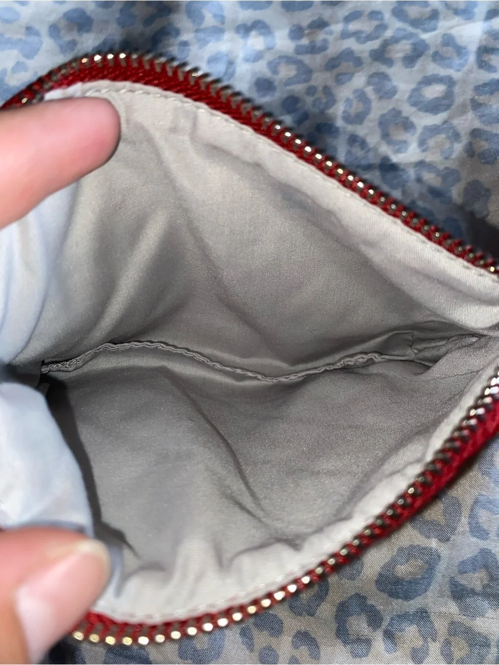 Res quilted cosmetic bag